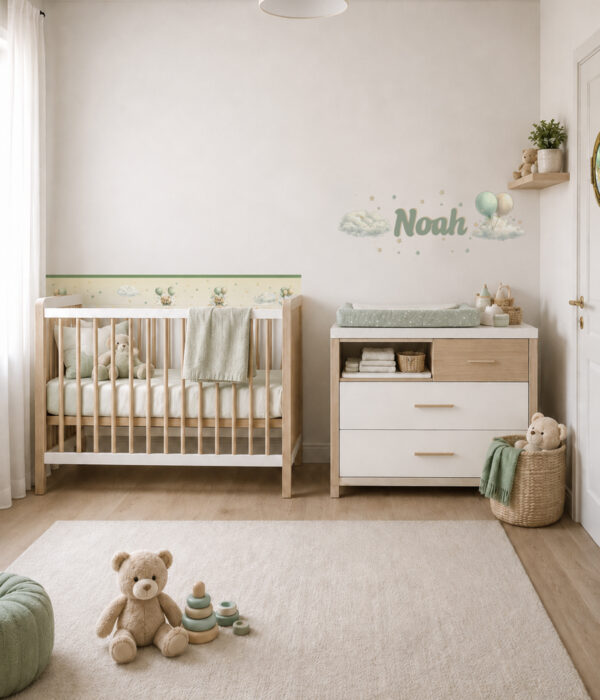 Collezione "PICCOLI SOGNI" - Kit coordinato per cameretta completa