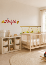 Collezione "PRATO FIORITO" - Kit coordinato per cameretta completa