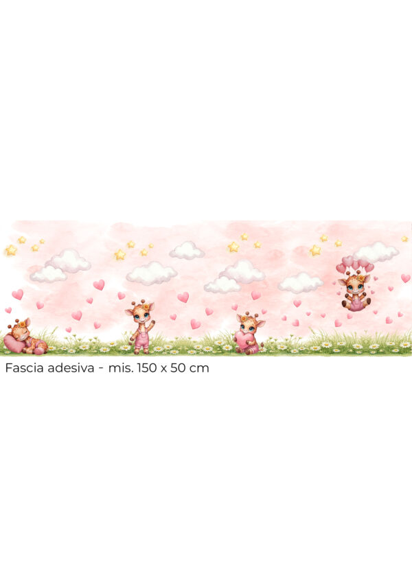 Collezione "MARGHERITE E CUORI" - Kit coordinato per cameretta completa