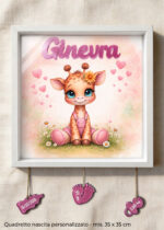 Collezione "MARGHERITE E CUORI" - Kit coordinato per cameretta completa