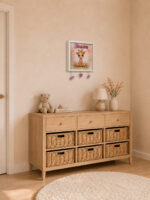 Collezione "MARGHERITE E CUORI" - Kit coordinato per cameretta completa